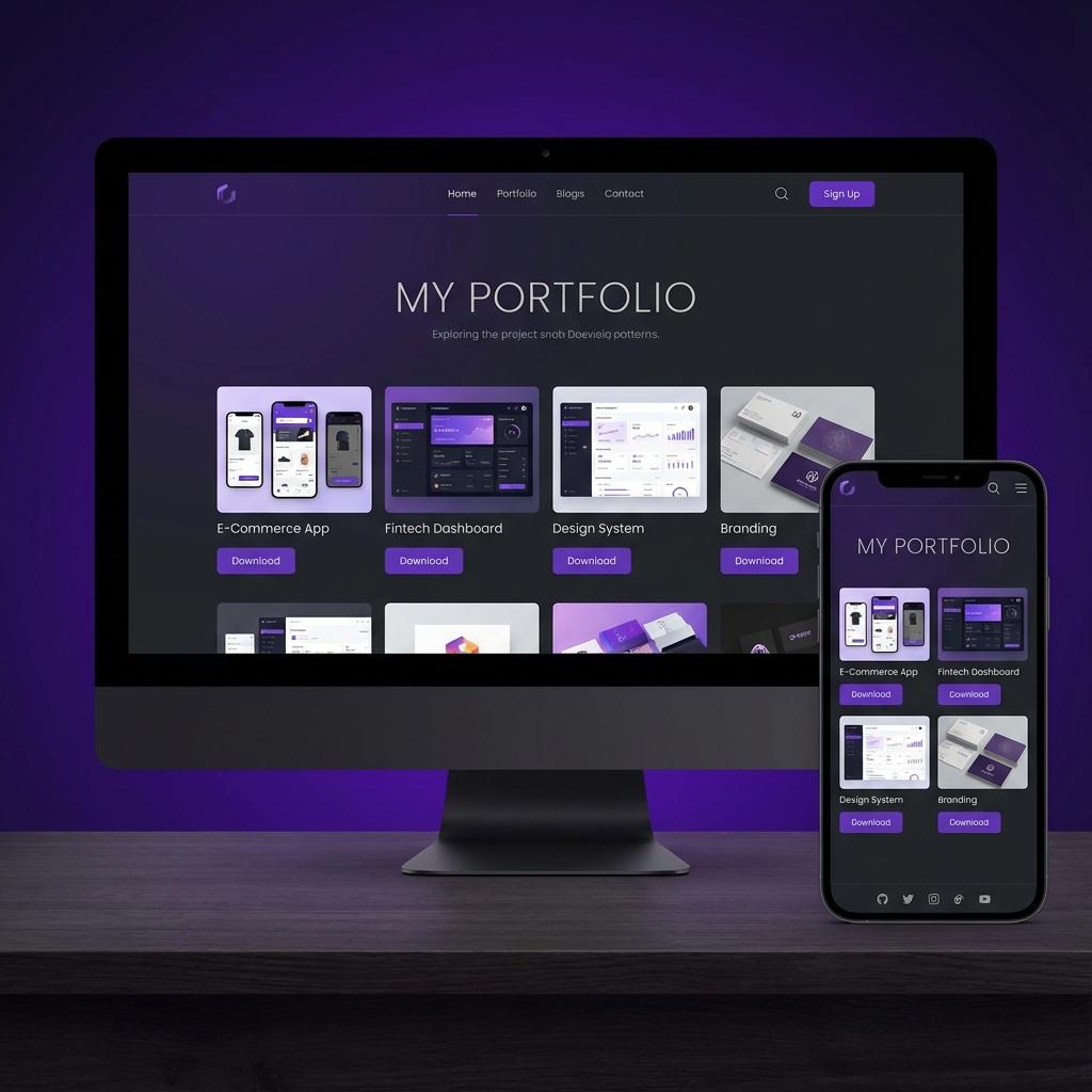 Modern UI/UX Portfolio